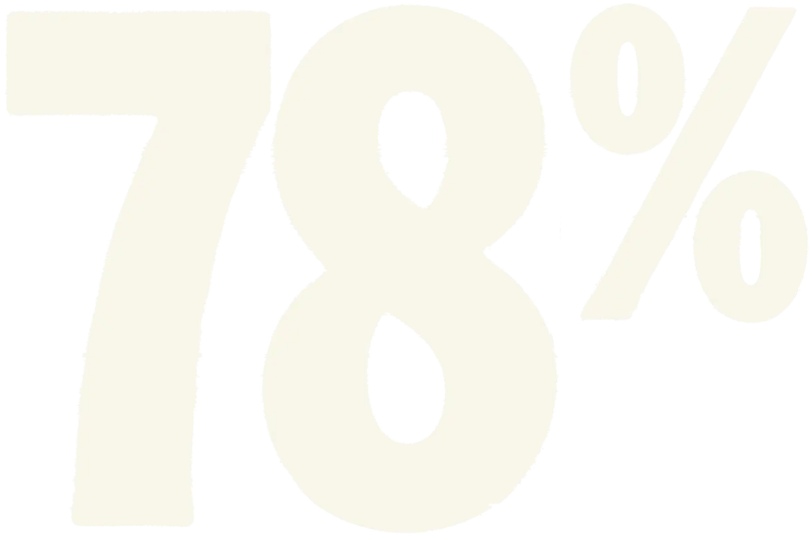 An image of 78%